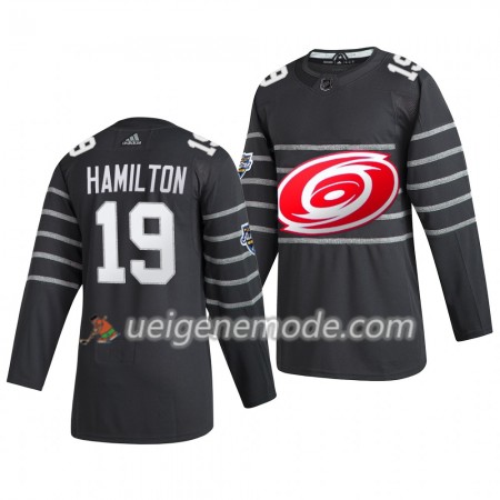 Herren Carolina Hurricanes Trikot Dougie Hamilton 19 Grau Adidas 2020 NHL All-Star Authentic